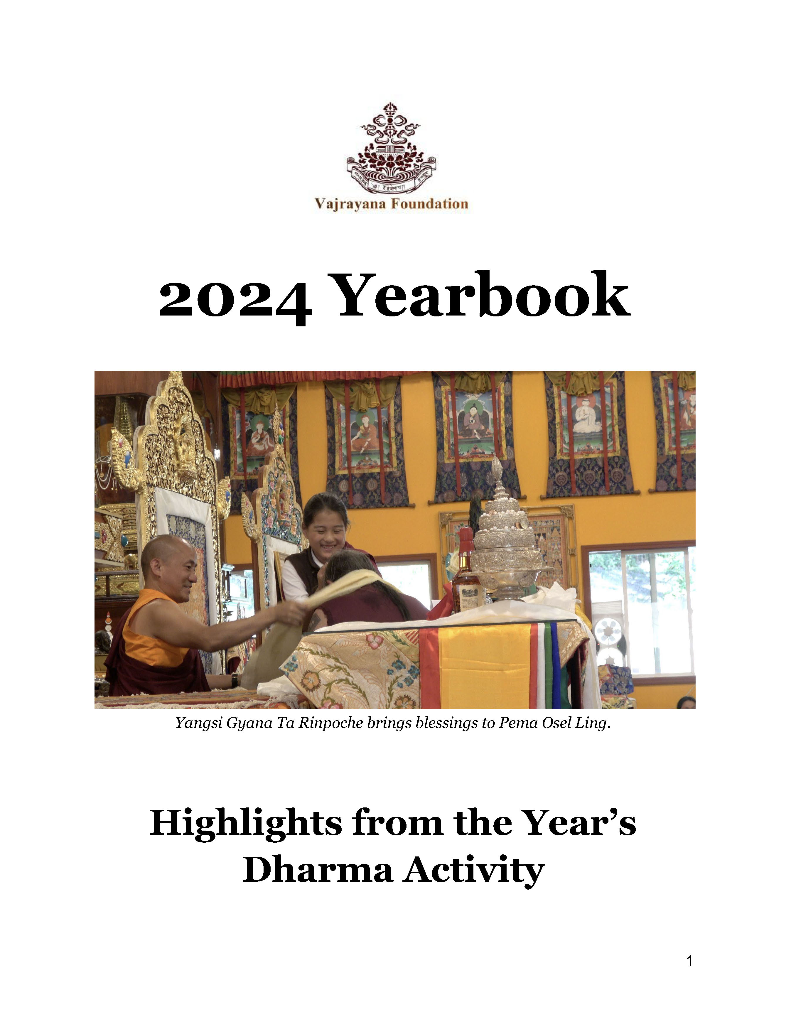 2024 Yearbook